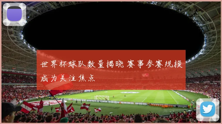 世界杯球队数量揭晓 赛事参赛规模成为关注焦点
